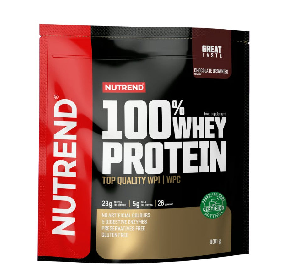 100% Whey Protein, Chocolate Brownies - 800 grams