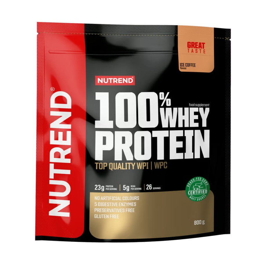 100% Whey Protein, Ice Coffee - 800 grams