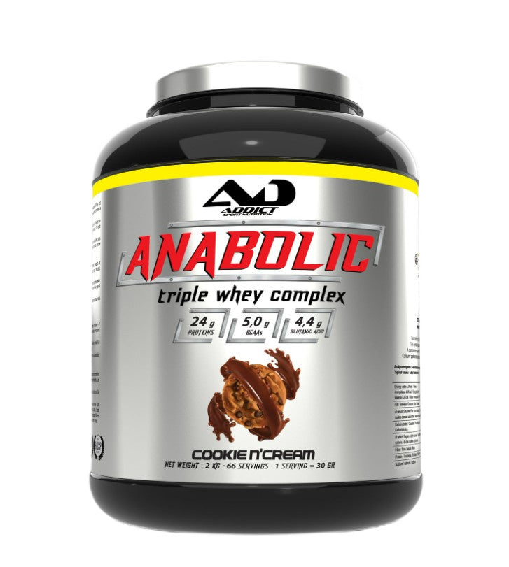 Anabolic Triple Whey Complex, Cookie N'Cream - 2000 grams