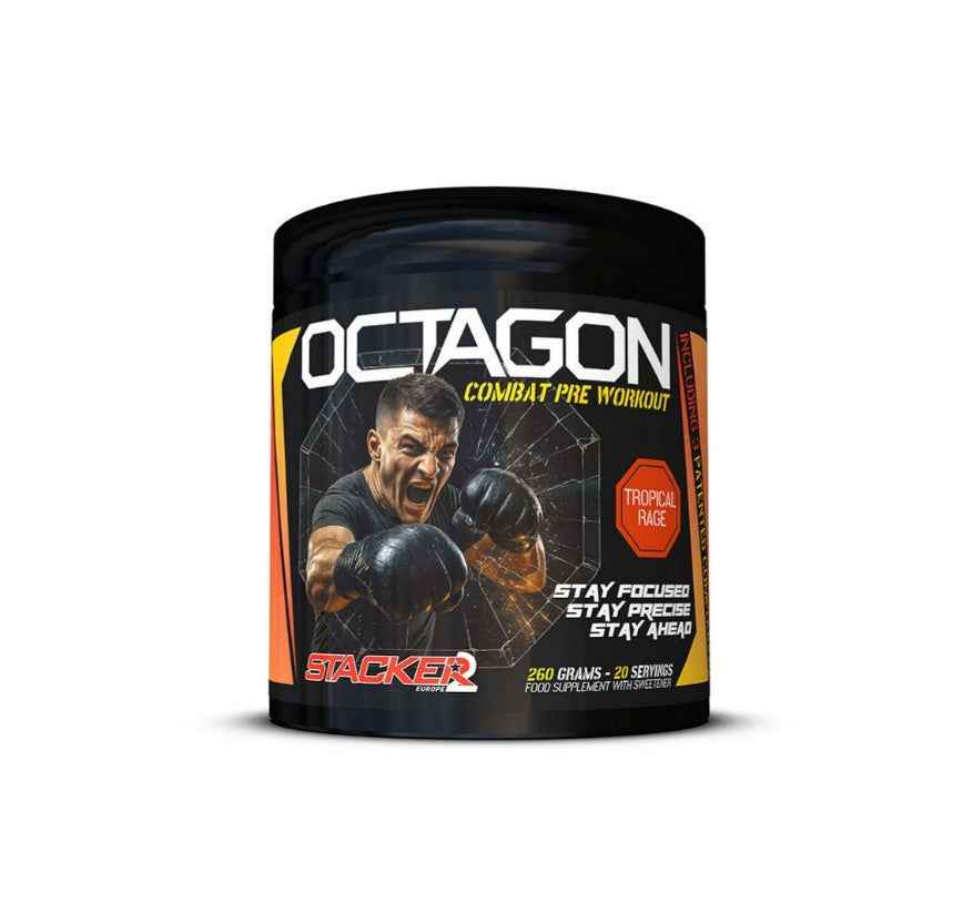 Octagon Pre Workout, Tropical Rage - 260 grams