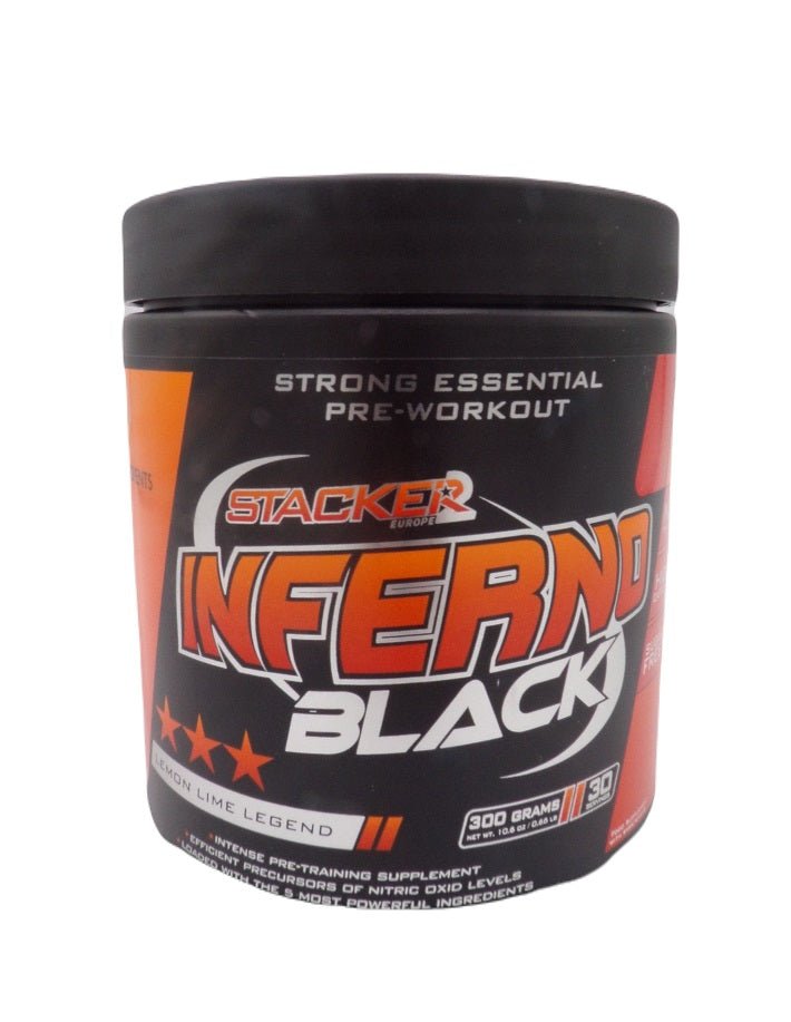 Inferno Black, Lemon Lime - 300 grams - VitaeSupps