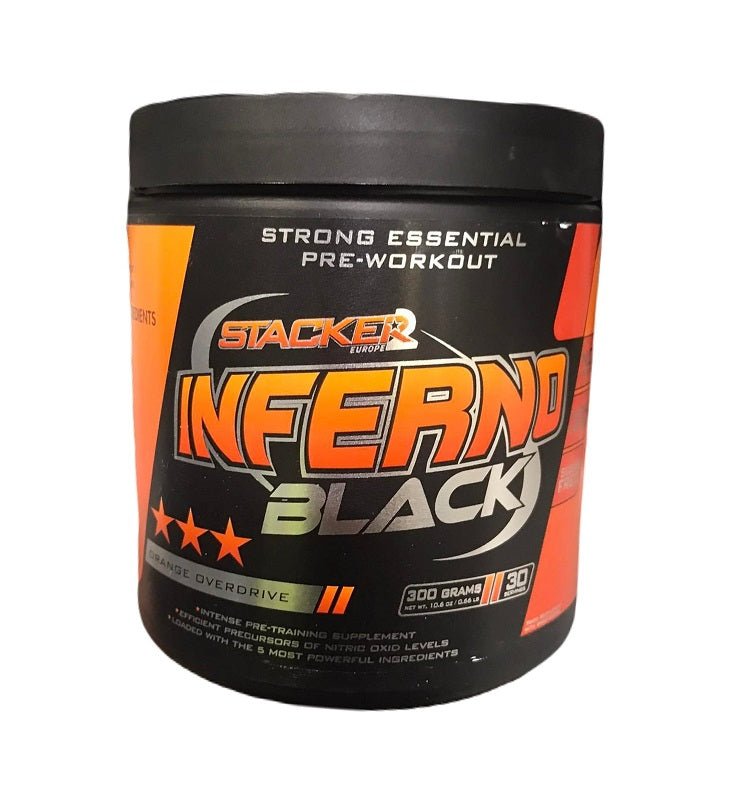 Inferno Black, Orange Overdrive - 300 grams - VitaeSupps