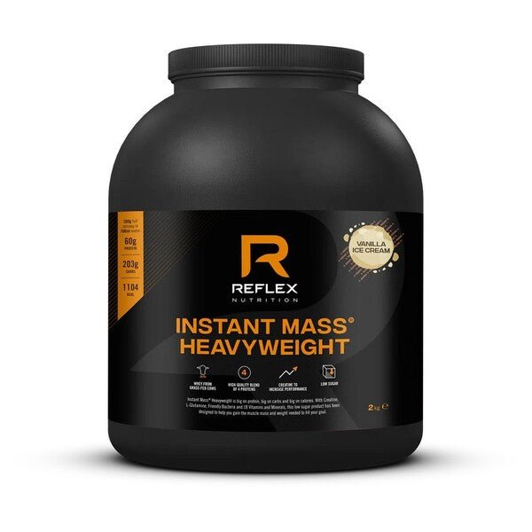 Instant Mass Heavyweight, Vanilla Ice Cream - 2000 grams - VitaeSupps