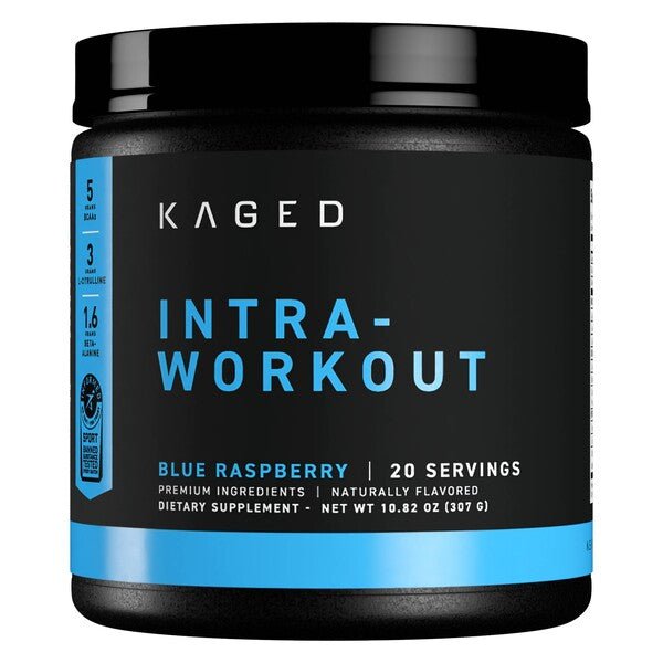 Intra - Workout, Blue Raspberry - 307 grams - VitaeSupps
