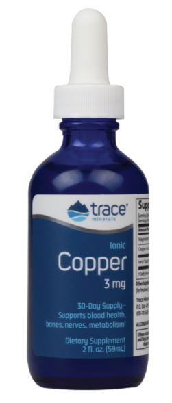 Ionic Copper, 3mg - 59 ml. - VitaeSupps