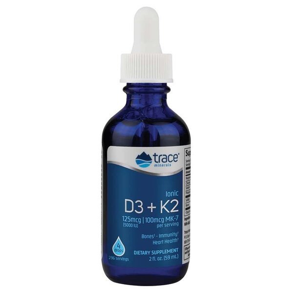 Ionic D3 + K2 - 59 ml. - VitaeSupps