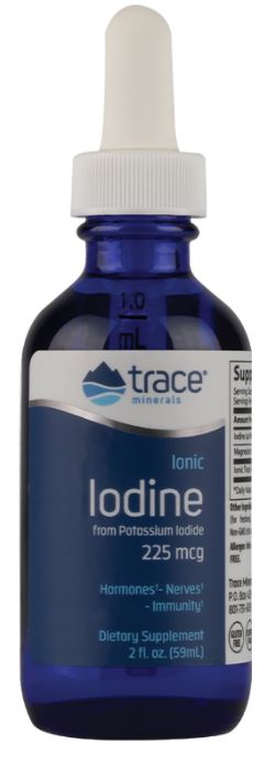 Ionic Iodine, 225mcg - 59 ml. - VitaeSupps