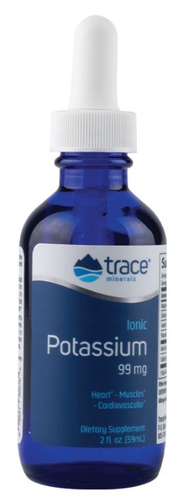 Ionic Potassium, 99mg - 59 ml. - VitaeSupps