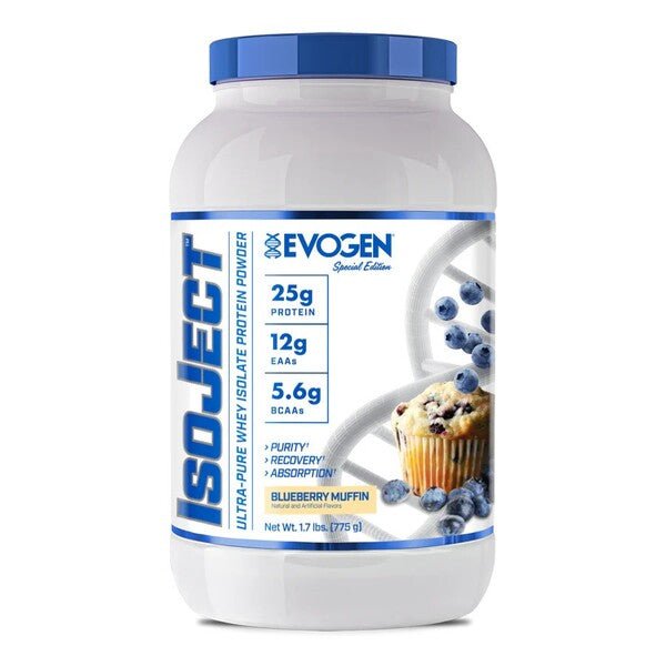 IsoJect, Blueberry Muffin - 775 grams - VitaeSupps