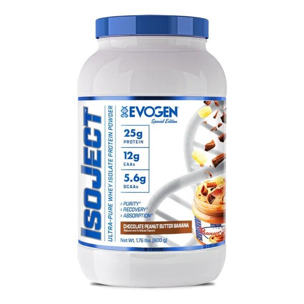 IsoJect, Chocolate Peanut Butter Banana - 800 grams - VitaeSupps