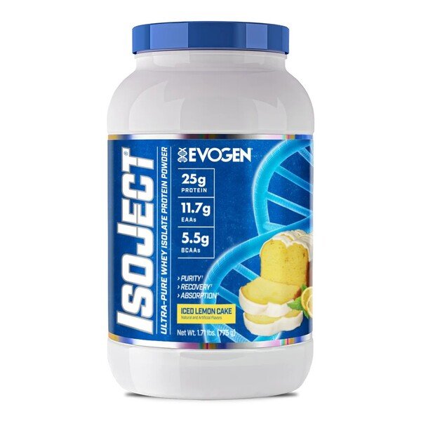IsoJect, Iced Lemon Cake - 775 grams - VitaeSupps