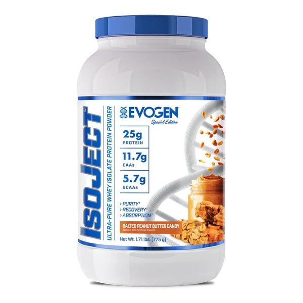 IsoJect, Salted Peanut Butter Candy - 775 grams - VitaeSupps