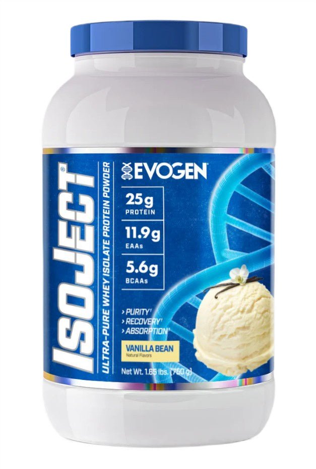 IsoJect, Vanilla Bean (EAN 810121056646) - 750 grams - VitaeSupps