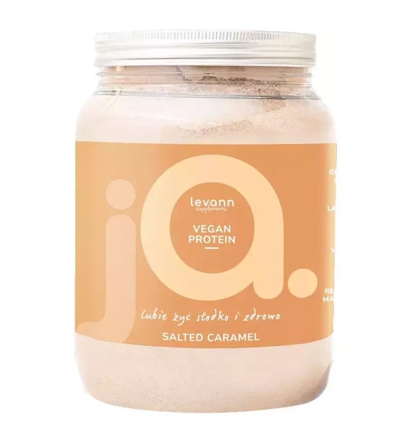 JA Vegan Protein, Salted Caramel - 500 grams - VitaeSupps
