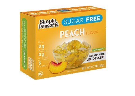 Jel Dessert, Peach - 20 grams - VitaeSupps