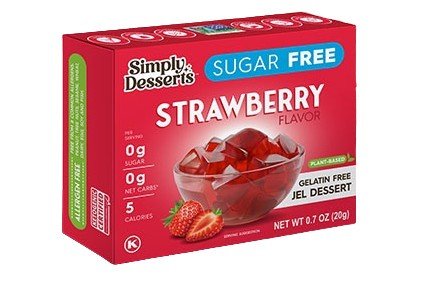 Jel Dessert, Strawberry - 20 grams - VitaeSupps