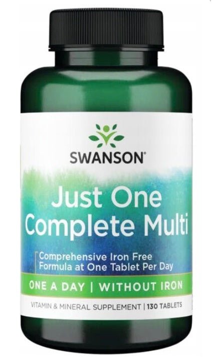 Just One Complete Multi without Iron - 130 tablets - VitaeSupps