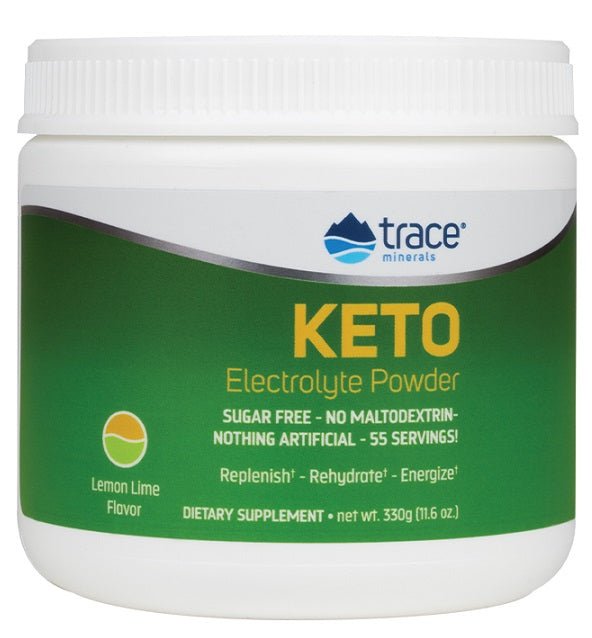Keto Electrolyte Powder, Lemon Lime - 330 grams - VitaeSupps