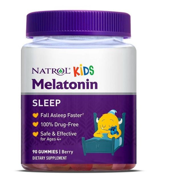 Kids Melatonin, Berry - 90 gummies - VitaeSupps