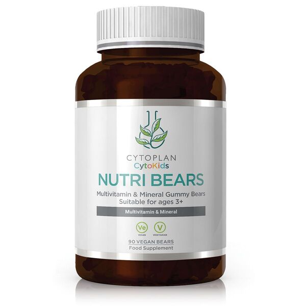 Kid's Nutri Bears, Strawberry - 90 gummies - VitaeSupps