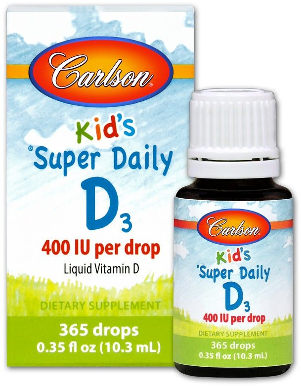 Kid's Super Daily D3, 400 IU - 10 ml. - VitaeSupps