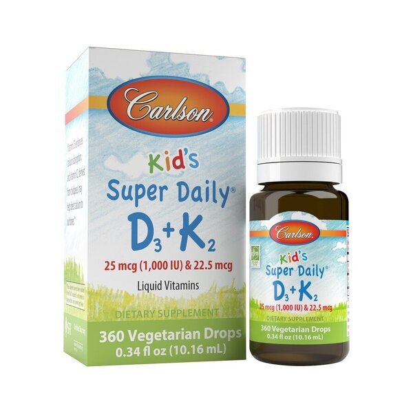 Kid's Super Daily D3 + K2 - 10 ml. - VitaeSupps