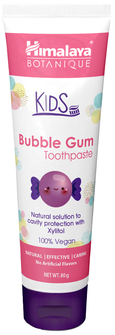 Kids Toothpaste, Bubble Gum - 80 grams - MioVita