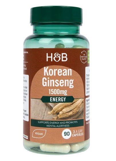 Korean Ginseng, 1500mg - 90 vcaps - VitaeSupps
