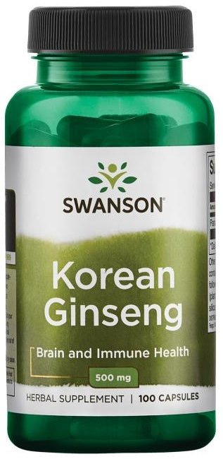 Korean Ginseng, 500mg - 100 caps - VitaeSupps