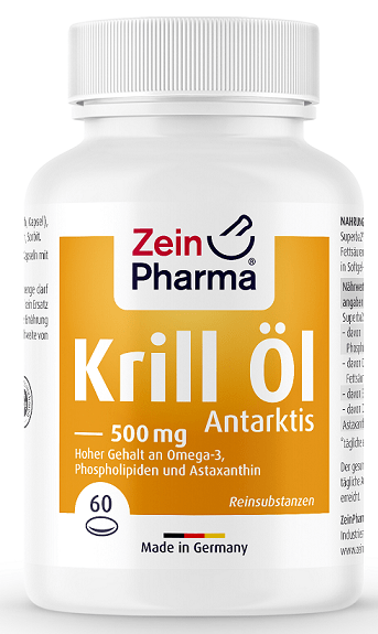 Krill Oil Antarctic, 500mg - 60 caps - VitaeSupps