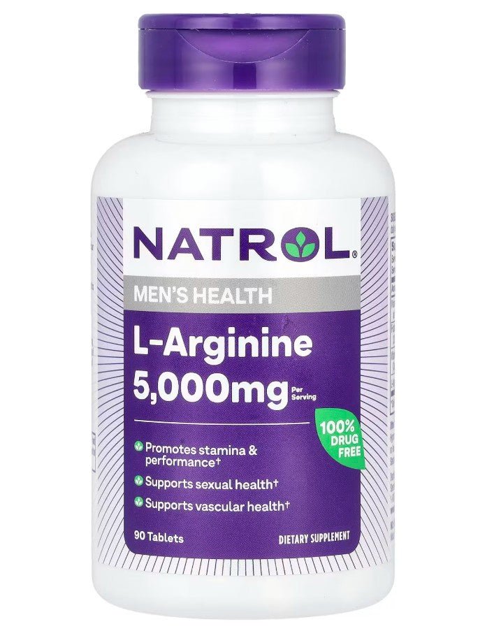 L - Arginine, 5000mg - 90 tablets - VitaeSupps