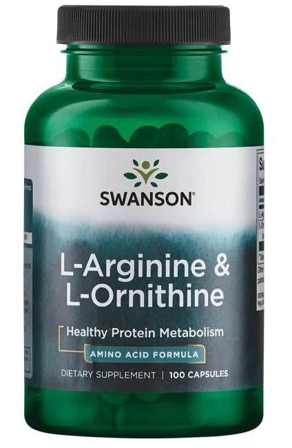 L - Arginine & L - Ornithine - 100 caps - VitaeSupps