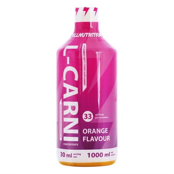 L - Carni, Orange - 1000 ml. - VitaeSupps