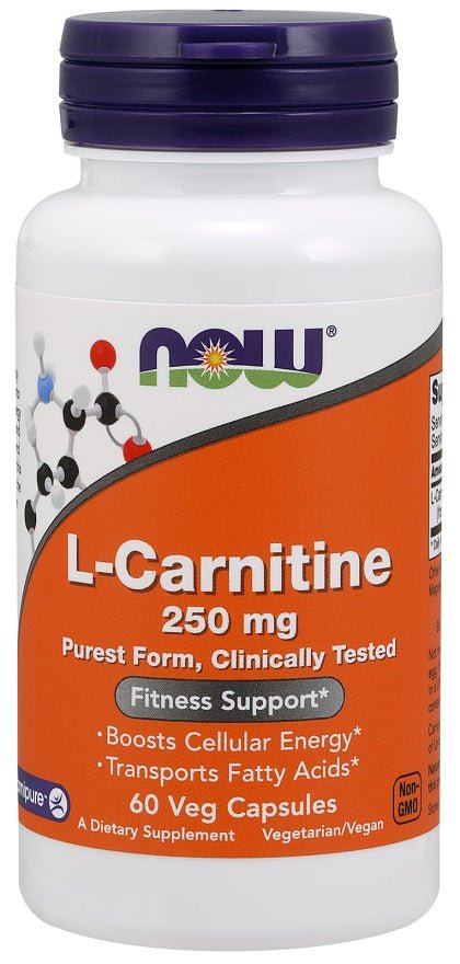 L - Carnitine, 250mg - 60 vcaps - VitaeSupps
