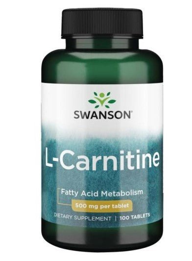 L - Carnitine, 500mg - 100 tablets - VitaeSupps