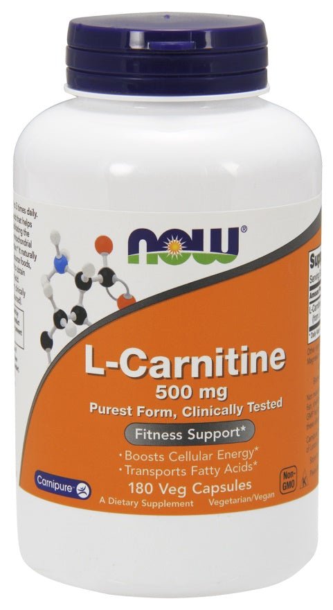 L - Carnitine, 500mg - 180 vcaps - VitaeSupps