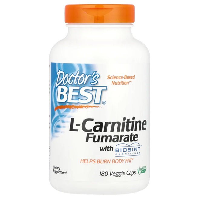 L - Carnitine Fumarate with Biosint Carnitines, 855mg - 180 vcaps - VitaeSupps