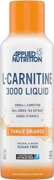 L - Carnitine Liquid 3000, Tangy Orange - 480 ml. - VitaeSupps