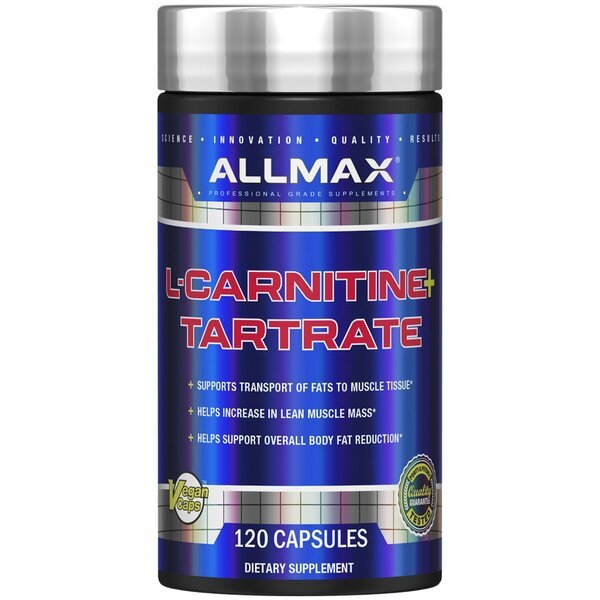 L - Carnitine + Tartrate - 120 caps - VitaeSupps