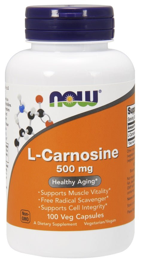 L - Carnosine, 500mg - 100 vcaps - VitaeSupps
