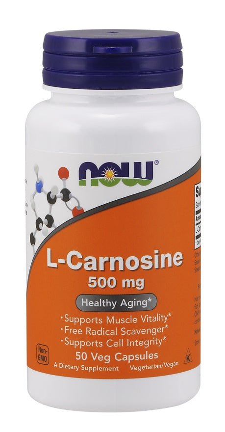 L - Carnosine, 500mg - 50 vcaps - VitaeSupps