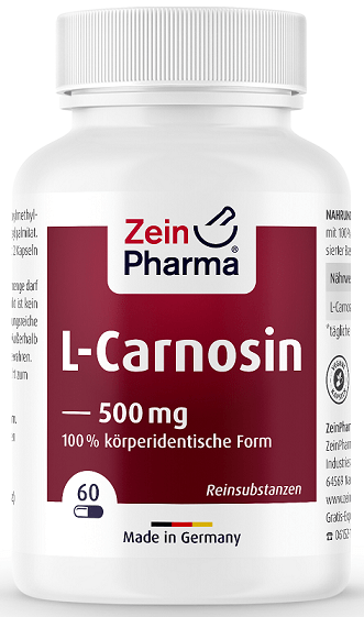 L - Carnosine, 500mg - 60 caps - VitaeSupps