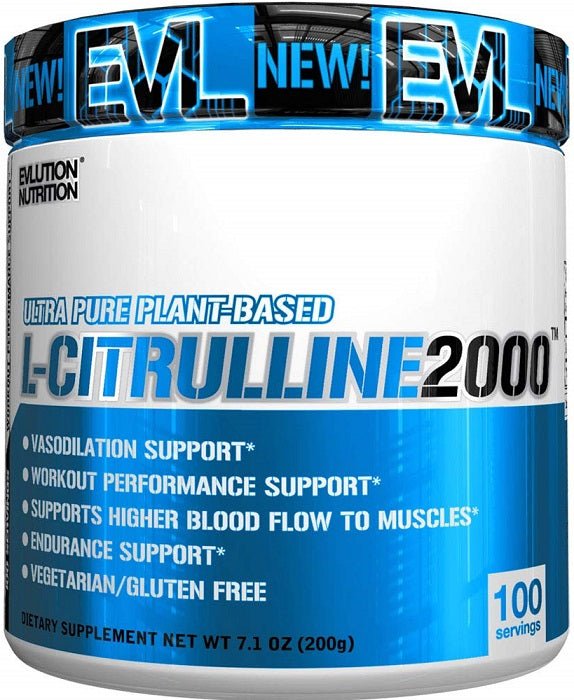 L - Citrulline 2000, Unflavoured - 200 grams - VitaeSupps