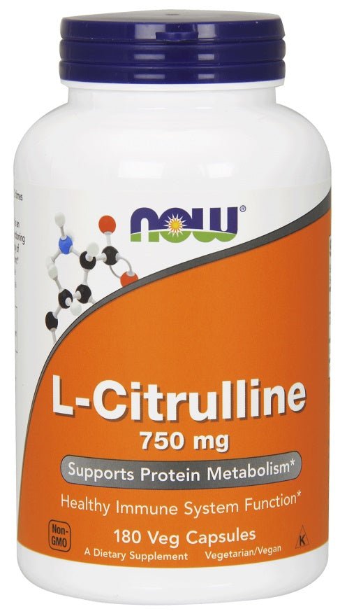 L - Citrulline, 750mg - 180 vcaps - VitaeSupps