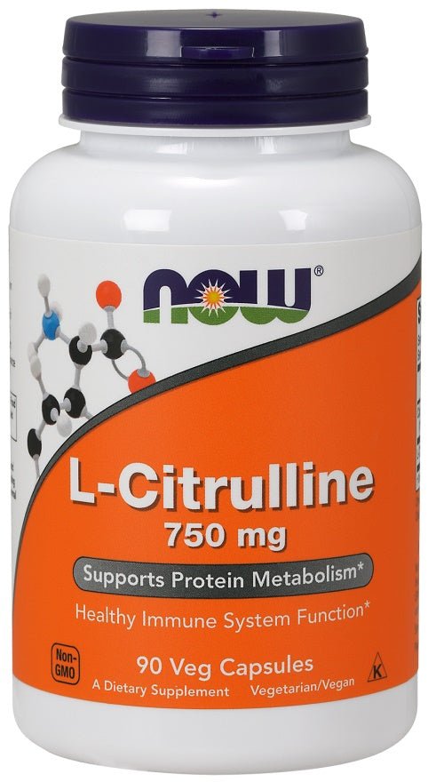 L - Citrulline, 750mg - 90 vcaps - VitaeSupps