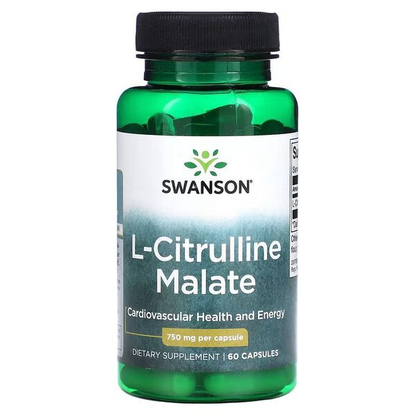 L - Citrulline Malate Complex, 750mg - 60 caps - VitaeSupps
