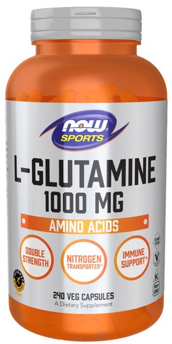 L - Glutamine, 1000mg - 240 vcaps - VitaeSupps