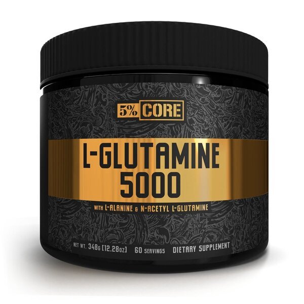 L - Glutamine 5000 - Core Series, Unflavoured - 348 grams - VitaeSupps