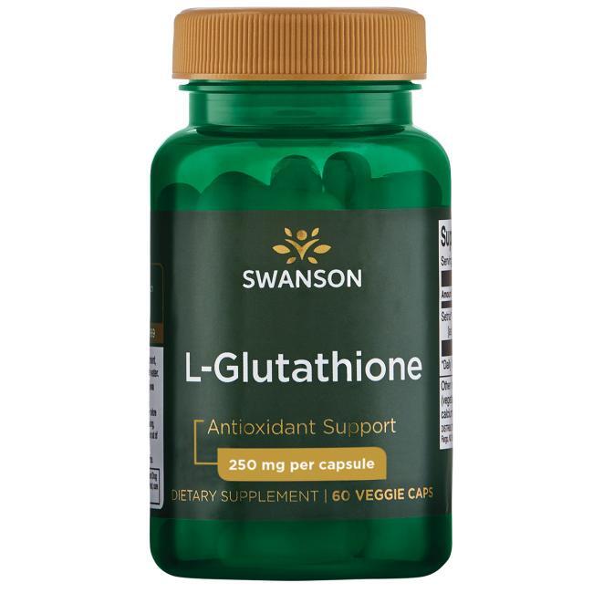 L - Glutathione, 250mg - 60 vcaps - VitaeSupps