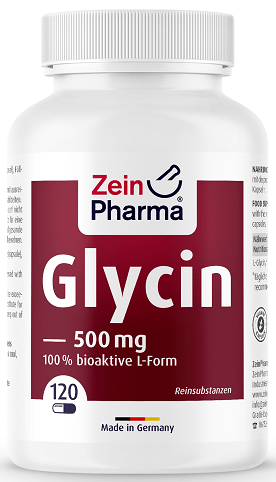 L - Glycine, 500mg - 120 caps - VitaeSupps